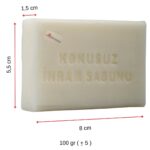 Kokusuz Katı İhram Sabunu, Hac ve Umre İçin, 100 gr. - 1 ADET