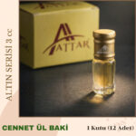CENNET-ÜL BAKİ - Attar Altın Serisi, Alkolsüz Esans, 3 ml, - 1 Kutu (12 Adet)