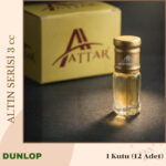 DUNLOP - Attar Altın Serisi, Alkolsüz Esans, 3 ml, - 1 Kutu (12 Adet)