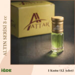İĞDE - Attar Altın Serisi, Alkolsüz Esans, 3 ml, - 1 Kutu (12 Adet)