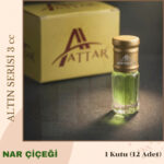 NAR ÇİÇEĞİ - Attar Altın Serisi, Alkolsüz Esans, 3 ml, - 1 Kutu (12 Adet)