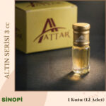SİNOPİ - Attar Altın Serisi, Alkolsüz Esans, 3 ml, - 1 Kutu (12 Adet)