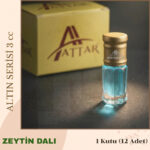 ZEYTİN DALI - Attar Altın Serisi, Alkolsüz Esans, 3 ml, - 1 Kutu (12 Adet)
