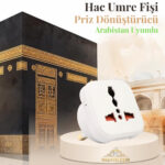 Hac Umre Fişi, Priz Dönüştürücü, Çevirici, Arabistan Uyumlu