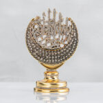 Hilal Besmele - Altın Renk - Ebat : 13 x 20 cm.