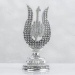 Lale Esmaül Hüsna Allah Lafızlı - Gümüş Renk - Ebat : 11 X 27 Cm.