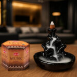 MUSK - Tütsü, Konik, Geri Akış Şelale - 1 Paket ( 40 ADET ) - Görsel 2