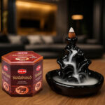 SANDALWOOD - Tütsü, Konik, Geri Akış Şelale - 1 Paket ( 40 ADET ) - Görsel 2
